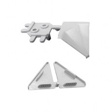Patas y niveladores - Set Accesorios Copete SCILM Gris