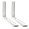 Juego Soporte Microondas Extensible A-1204 Blanco