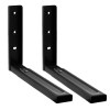 Juego Soporte Microondas Extensible A-1206 Negro Mate