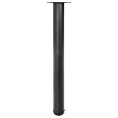 Pata Regulable 870 mm Ø60mm Negro