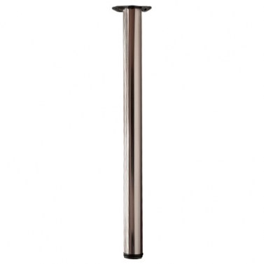 Pata Regulable 870 mm Ø60mm Níquel Satinado