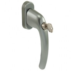 Fallebas y Cremonas para Ventanas - Maneta Ventana AGB Tokyo con Llave Inox Satinado