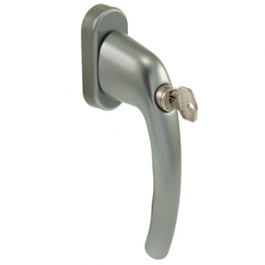 Fallebas y Cremonas para Ventanas - Maneta Ventana AGB Tokyo con Llave Inox Satinado