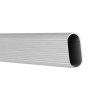 Interior armario - Barra Armario Aluminio Curva 15x30 mm Esquinero 1m x 1m