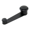Tope Retenedor Giratorio A-4445 Negro Mate