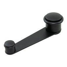 Tope Retenedor Giratorio A-4445 Negro Mate