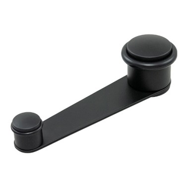 Tope Retenedor Giratorio A-4445 Negro Mate