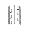 Bisagra A502 Zamak con Pasador 53 mm Cromo