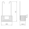 Accesorios y ayudas baño - IMEX Jabonera para Gifería ADG003 Cromo