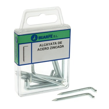 Alcayatas y hembrillas - Alcayata de Acero Zincado Blíster