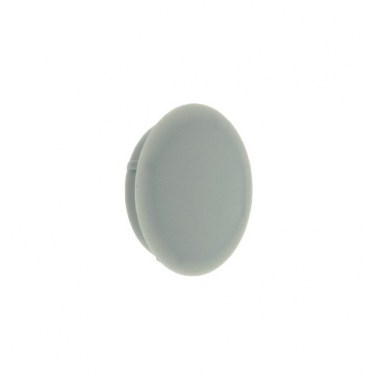 Herraje para mueble - Tapón Embellecedor Alpine K65 Ø25 mm Gris