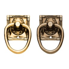 Asas y anillas mueble - Anilla Tirador con Placa M1159000 38x57mm