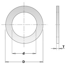 Consumibles para herramientas - Anillo Reductor Eje Sierras