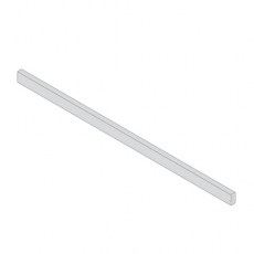 Barra Cuadrada Frontal Cacerolero Interior Antaro 1046 mm Gris