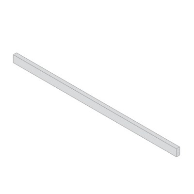 Barra Cuadrada Frontal Cacerolero Interior Antaro 1046 mm Gris