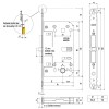 Retenedor Magnético con Condena AGB Touch E50 Gris