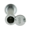 Mirillas - Mirilla Puerta Ø14 mm de 50 a 75 mm Cromo Mate