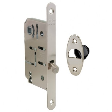 Cerradura AGB Scivola T Condena E50 mm Níquel
