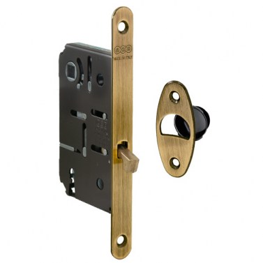 Cerradura AGB Scivola T Condena E50 mm Cuero