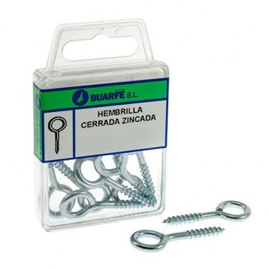 Hembrilla Cerrada 16x30 Zincada Blíster 22uds
