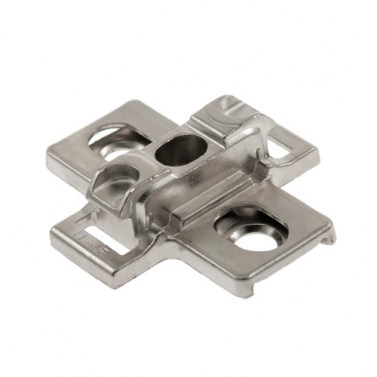 Base Bisagra Ferrari Clip H4,5 Regulable Níquel