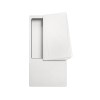 Juego manivelas Batiente Paso WAVE Blanco Mate