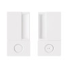 Juego Manillas Batiente Condena WAVE Blanco Mate