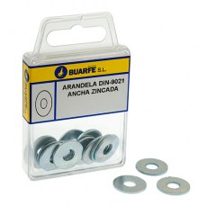 Arandela DIN 9021 Plana Ancha Zincada 10 mm Blíster 5uds