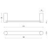 Tirador Tense BB26/160 Negro Mate