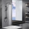 Accesorios y ayudas baño - IMEX Conjunto Ducha Monomando ART Black Gun Metal
