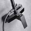 Accesorios y ayudas baño - IMEX Conjunto Ducha Monomando ART Black Gun Metal