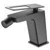 Accesorios y ayudas baño - IMEX Grifo Monomando Bidé SUECIA Negro Mate