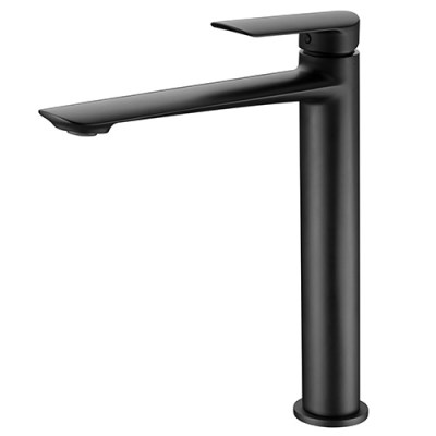 Accesorios y ayudas baño - IMEX Grifo Baño Caño Alto URAL Negro Mate