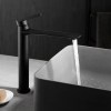 Accesorios y ayudas baño - IMEX Grifo Baño Caño Alto URAL Negro Mate
