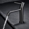 IMEX Grifo Monomando Lavabo MONZA Black Gun Metal