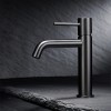 IMEX Grifo Monomando Lavabo MONZA Black Gun Metal