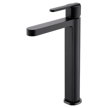 Accesorios y ayudas baño - IMEX Grifo Baño Caño Alto ROMA Negro Mate