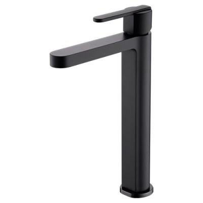 Accesorios y ayudas baño - IMEX Grifo Baño Caño Alto ROMA Negro Mate