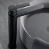 Accesorios y ayudas baño - IMEX Grifo Baño Caño Alto ROMA Negro Mate