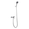 Accesorios y ayudas baño - IMEX Conjunto Ducha Monomando Empotrado ROMA Cromo