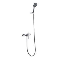 Accesorios y ayudas baño - IMEX Conjunto Ducha Monomando Empotrado ROMA Cromo