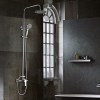 Accesorios y ayudas baño - IMEX Conjunto Ducha Monomando ROMA Cromo