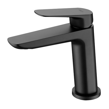 Accesorios y ayudas baño - IMEX Grifo Monomando Lavabo BELGICA Negro Mate
