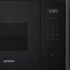 Microondas - SIEMENS Microondas Grill BE525LMB1 Cristal Negro