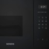 Microondas - SIEMENS Microondas Grill BE555LMB1 Cristal Negro