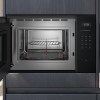 Microondas - SIEMENS Microondas Grill BE555LMB1 Cristal Negro