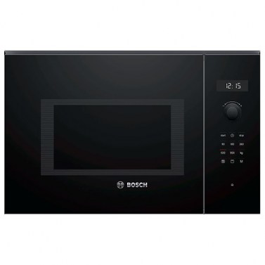 Microondas - BOSCH Microondas Grill BEL554MB0 Cristal Negro