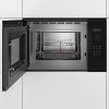 Microondas - BOSCH Microondas Grill BEL554MB0 Cristal Negro