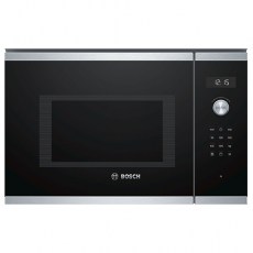Microondas - BOSCH Microondas Integrable BEL554MS0 Cristal Negro