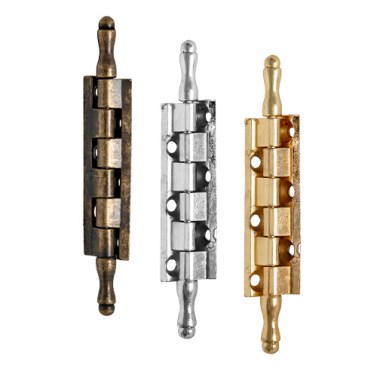 Bisagras Varias - Bisagra A505 Zamak con Pasador y Remates 87 mm